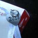 Hallmark 2013 Baby's Baby Girl's First Christmas Pink Booties Christmas Ornament