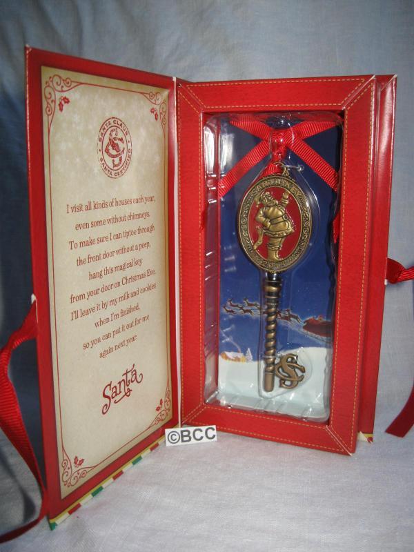 Hallmark 2013 North Pole Santa's Magic Key Christmas Ornament