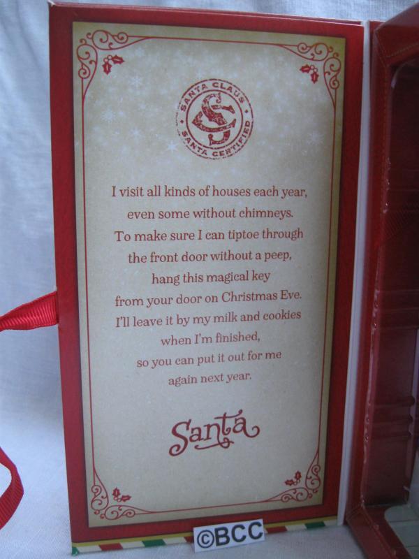 Hallmark 2013 North Pole Santa's Magic Key Christmas Ornament
