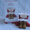 Hallmark 2013 Like Mom Like Daughter Winter Snow Boots Christmas Ornament