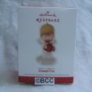 Hallmark 2013 Poinsettia 26th In Mary's Angels Series Christmas Ornament