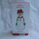 Hallmark 2013 Kiss The Cook Snow Lady Kitchen Utensils Christmas Ornament