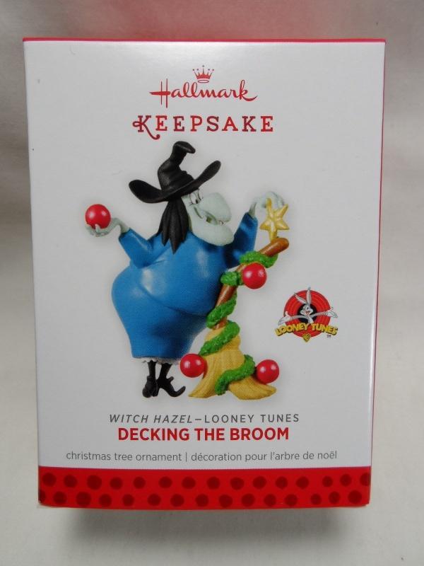 Hallmark 2013 Decking the Broom Witch Hazel Looney Tunes Christmas Premiere Event Ornament