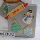 Hallmark 2009 Season's Treatings Christmas Cookie Sheet Christmas Tree Ornament Baking Cookies Seasons Treatings