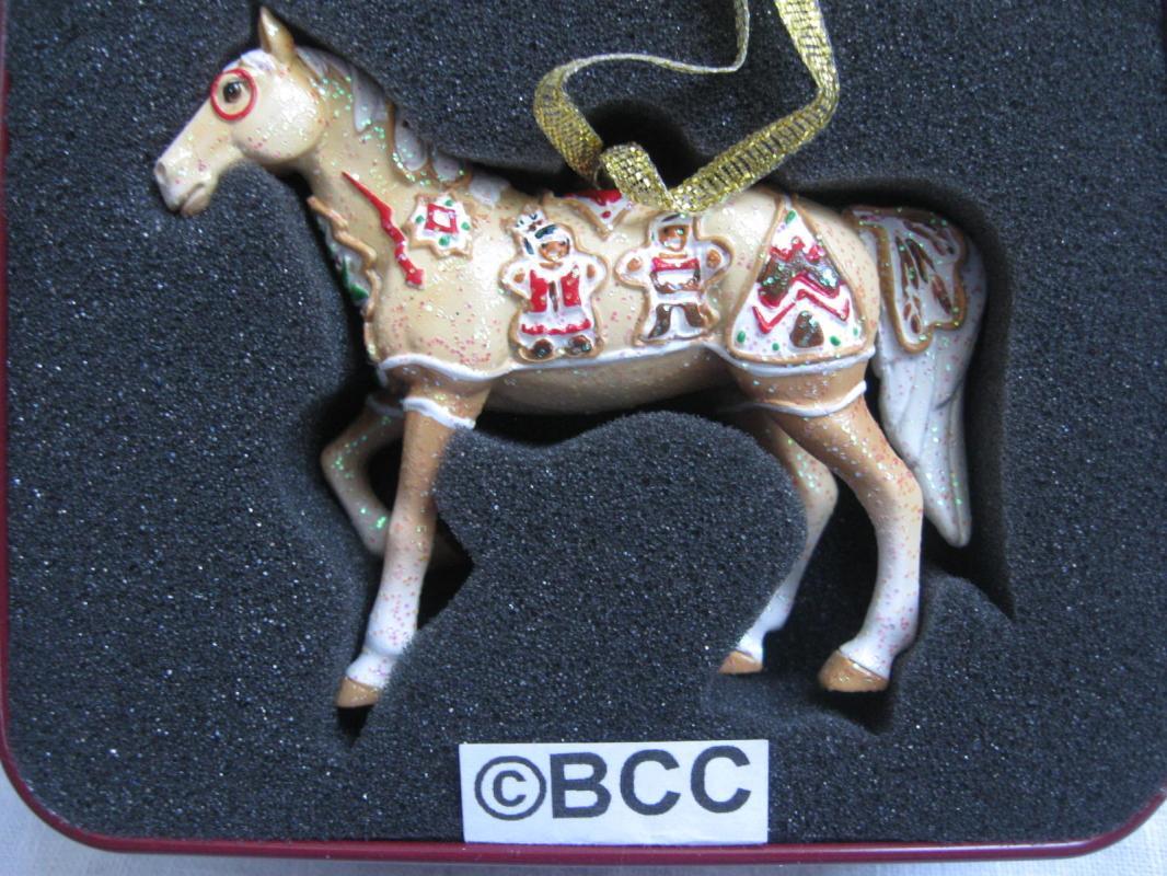 Trail of Painted Ponies Village Christmas Cookie Ornament Decorative