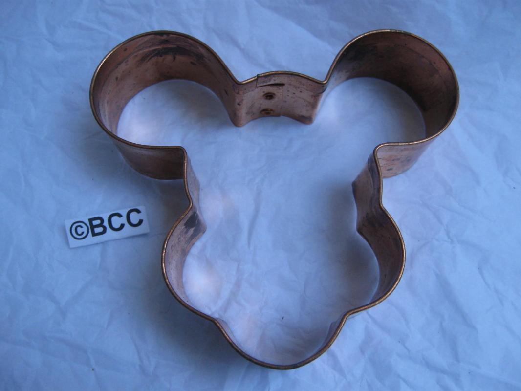 Mickey Mouse Copper Cookie Cutter