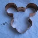 Mickey Mouse Copper Cookie Cutter