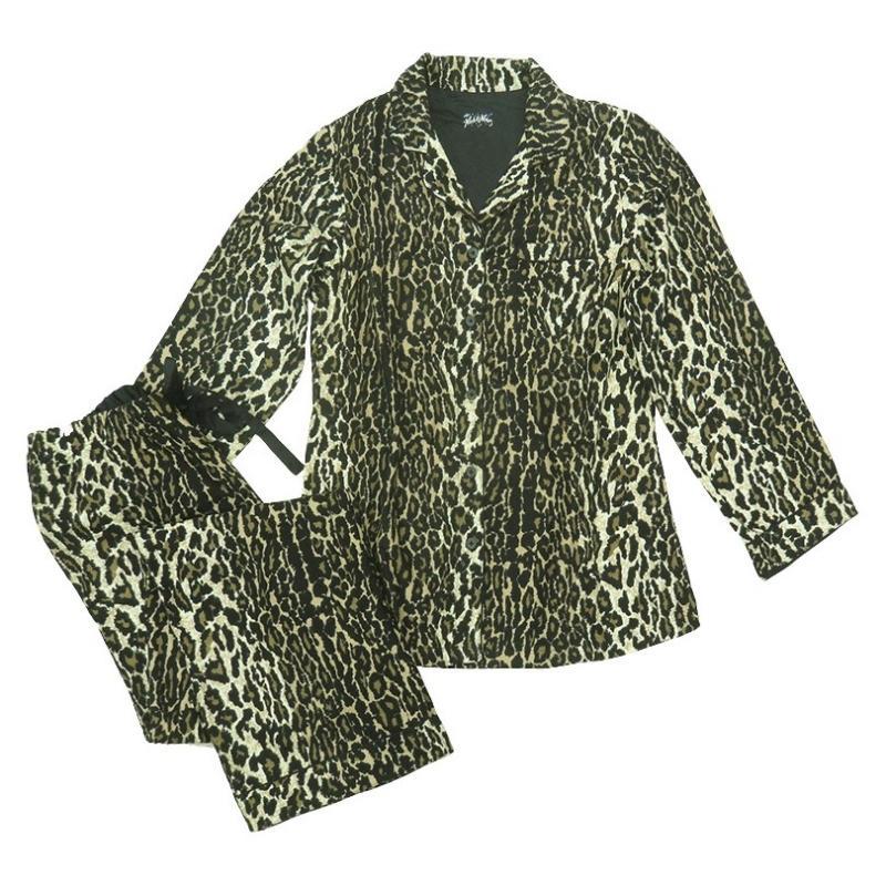 Nick & Nora Leopard Pajamas PJ's Sexy Valentine's Day Womens New Size XXL