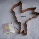 Copper Cockatiel by Williams Sonoma Cookie Cutter Large With Hang Tag