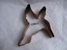 Copper Hummingbird Cookie Cutter Large