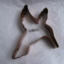 Copper Hummingbird Cookie Cutter Large