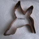 Copper Hummingbird Cookie Cutter Large