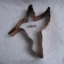 Copper Hummingbird Cookie Cutter Large