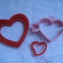 5 Wilton Hallmark Heart Arrow Valeintine Hearts Valentine's Day Cookie Cutters