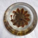 Large Concave Gold Star Paperweight or Candy Dish