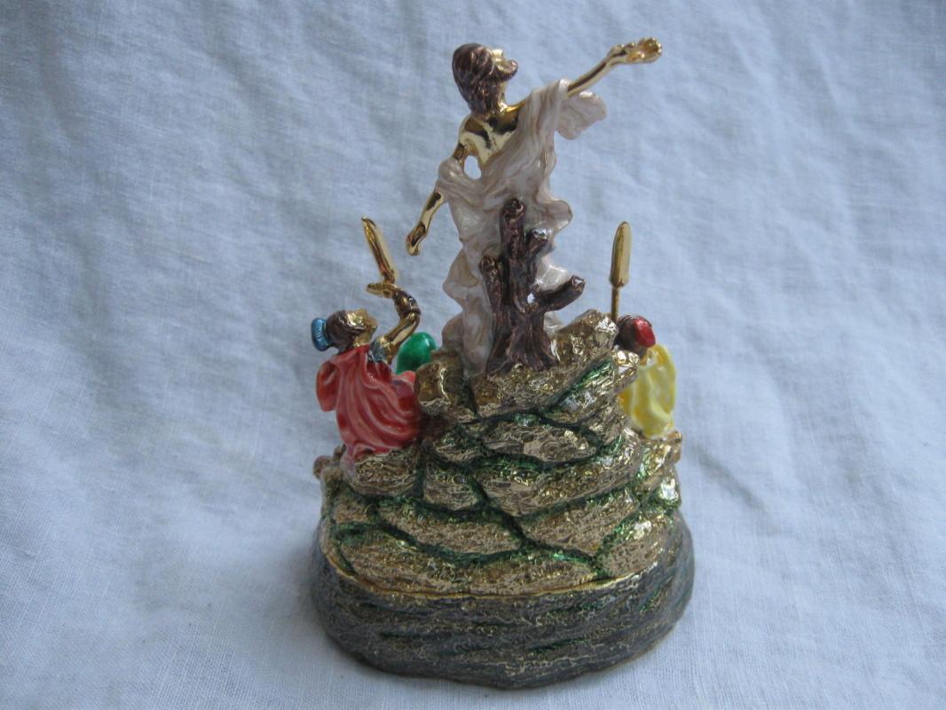 He Is Risen Indeed Jesus Christ Resurrection Trinket Box Soldiers 2006 Hinn Ministries