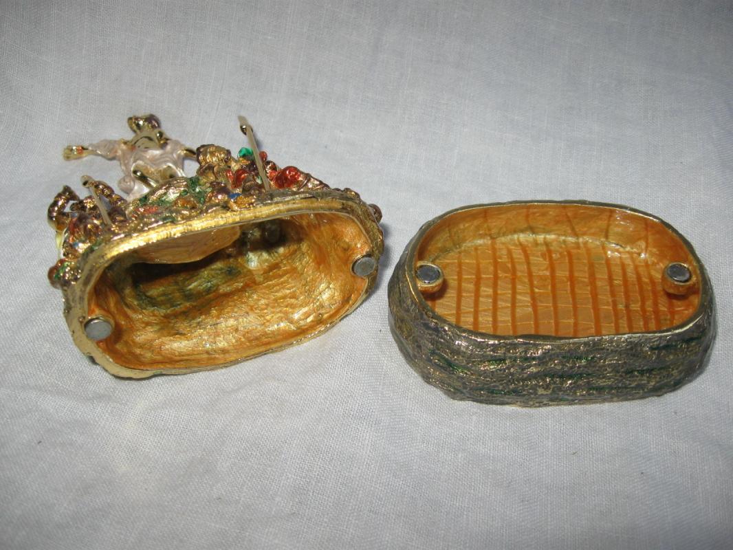 He Is Risen Indeed Jesus Christ Resurrection Trinket Box Soldiers 2006 Hinn Ministries