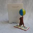Hallmark 2011 Curious George REading Is a Ball Christmas Tree Ornamentrnaments