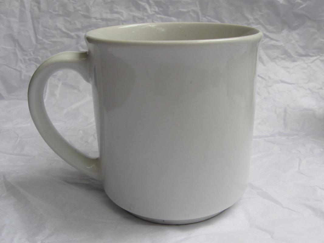 Vintage Grey Cat & Candy Cane MMMMMerry Merry Christmas Mug By Sandra Boynton