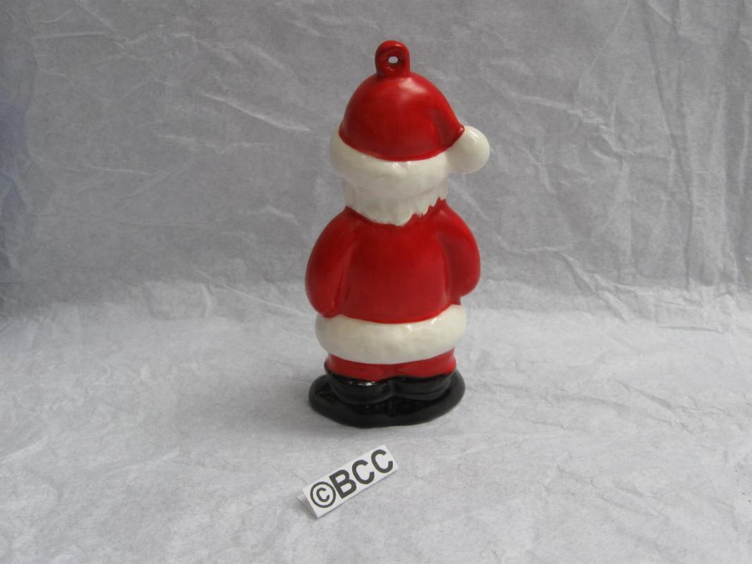 Vintage Goebel Santa Claus Porcelain Christmas Tree Ornament 1st In Series