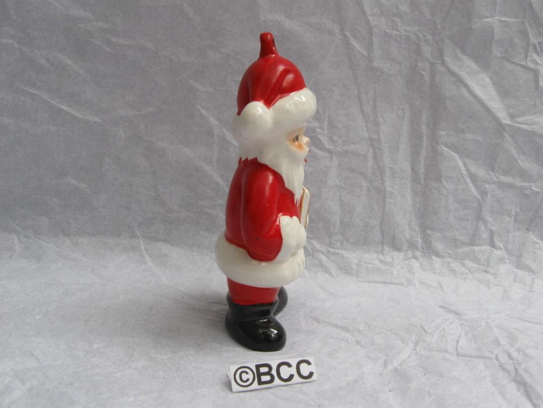 Vintage Goebel Santa Claus Porcelain Christmas Tree Ornament 1st In Series