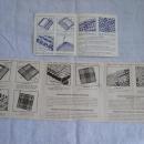 Vintage Handicraft Weaving Loom Plus Instructions