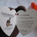 2 Ty Cocoa Presley Reese's Orange & Brown Retired Elvis Teddy Bears
