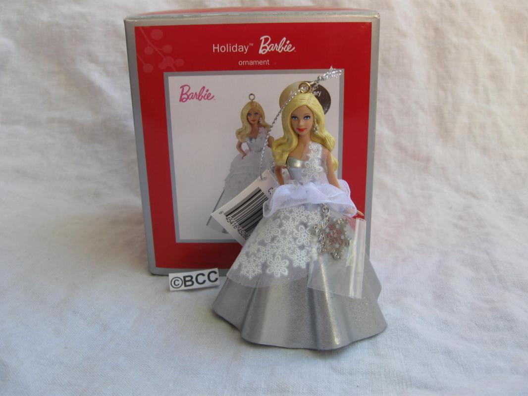 Carlton American Greetings Holiday Barbie 2013 25th Anniversary Ornament