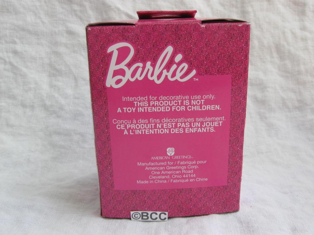 Carlton American Greetings Barbie Mariposa Butterly Fairy 2013 Christmas Ornament
