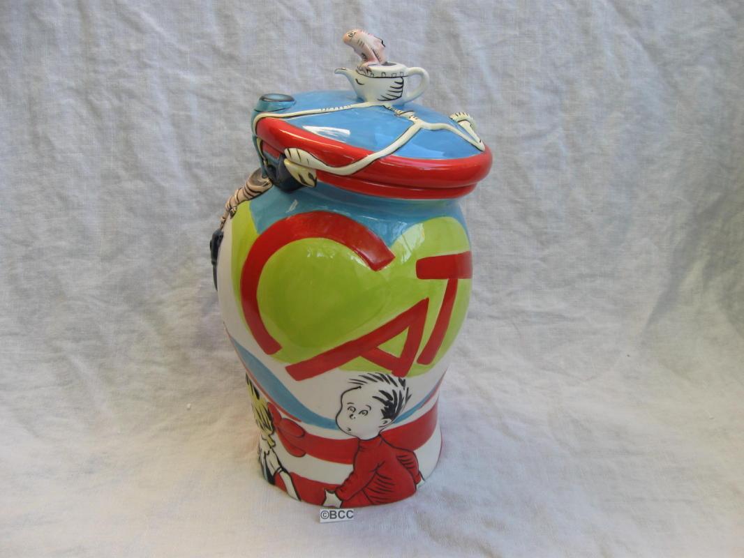 Dr. Suess The Cat In The Hat Cookie Jar Applause Universal Studios