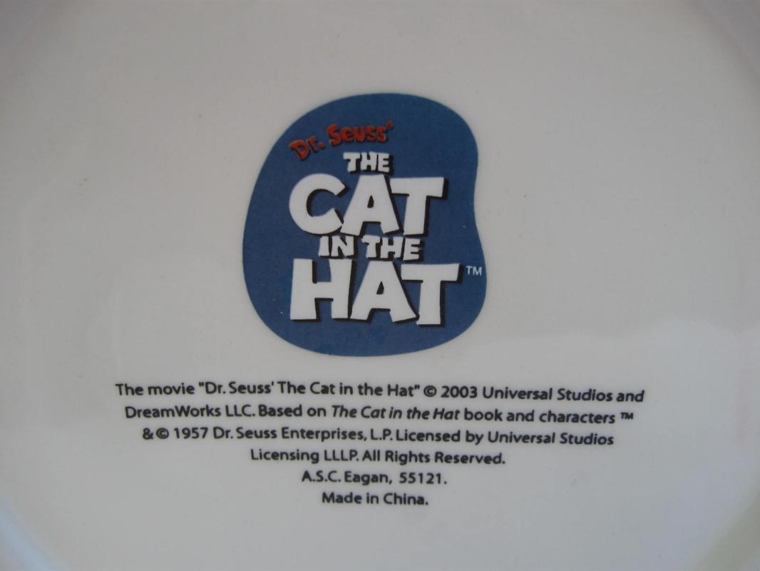 Dr. Suess The Cat In The Hat Cookie Jar Applause Universal Studios