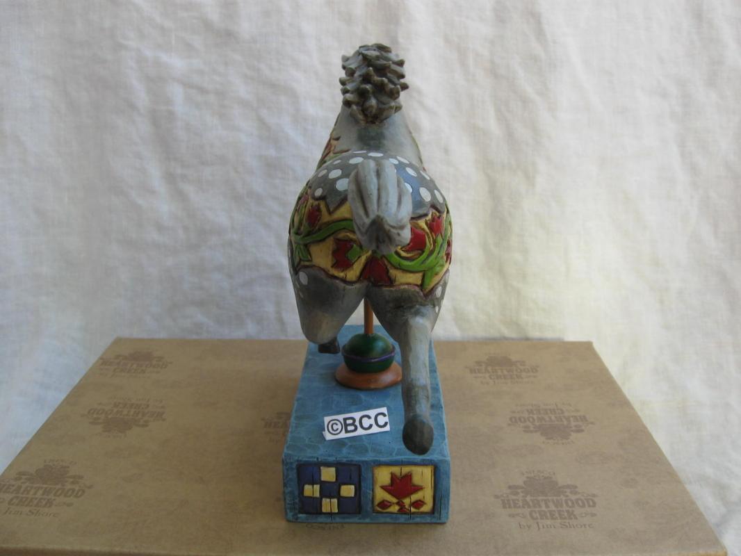 Jim Shore Dappled Grey Running Horse A Day In The Country Figurine