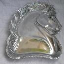 2004 Arthur Court Horse Platter Plate Black Eye