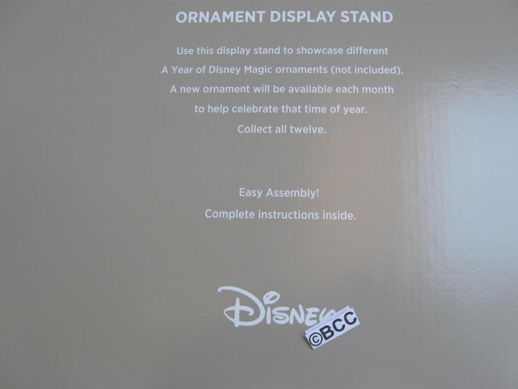 Hallmark 2014 Mickey Mouse Ornaments Display Stand New Christmas