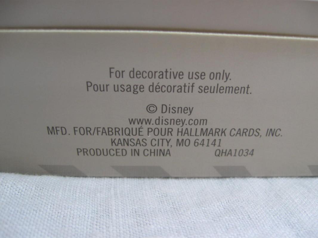 Hallmark 2014 Mickey Mouse Ornaments Display Stand New Christmas