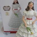 Hallmark 2014 Scarlett's White Dress Gone With The Wind Limited Ornament GWTW Scarlett