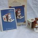 Hallmark 2003 Puppy Love #13 In Series Boxer Dog Christmas Tree Ornament