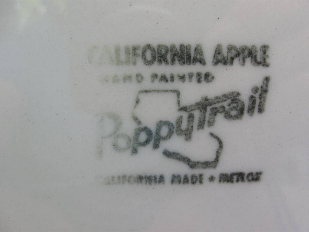 Vintage California Apple Poppytrail 13