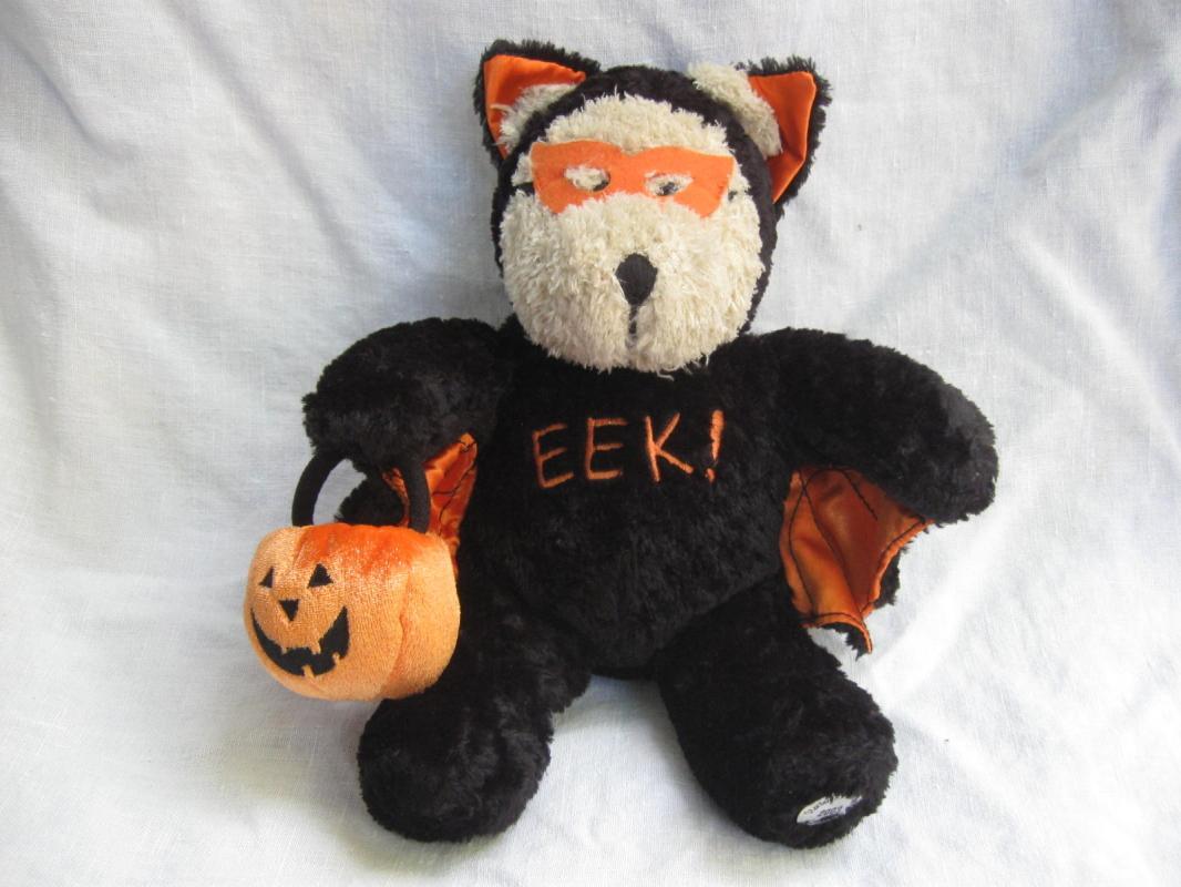 Starbucks Halloween Bearista Bear Bat 2003 Plush