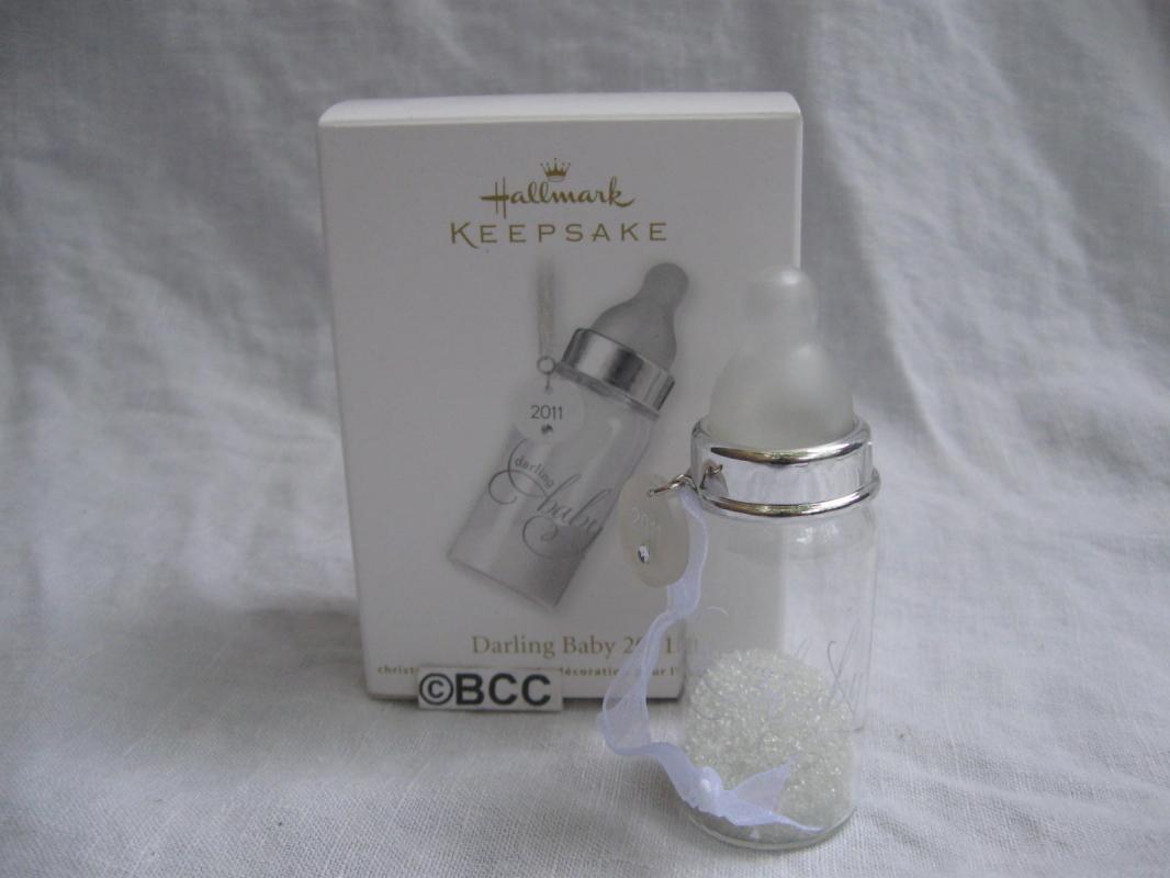 New Hallmark 2011 Darling Baby Baby's First Christmas Ornament