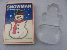 Foxrun Snowman Collector Series Cookie Cutter New In Box #3609