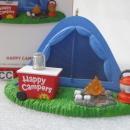 Hallmark 2013 Happy Campers Magic Light Christmas Ornament