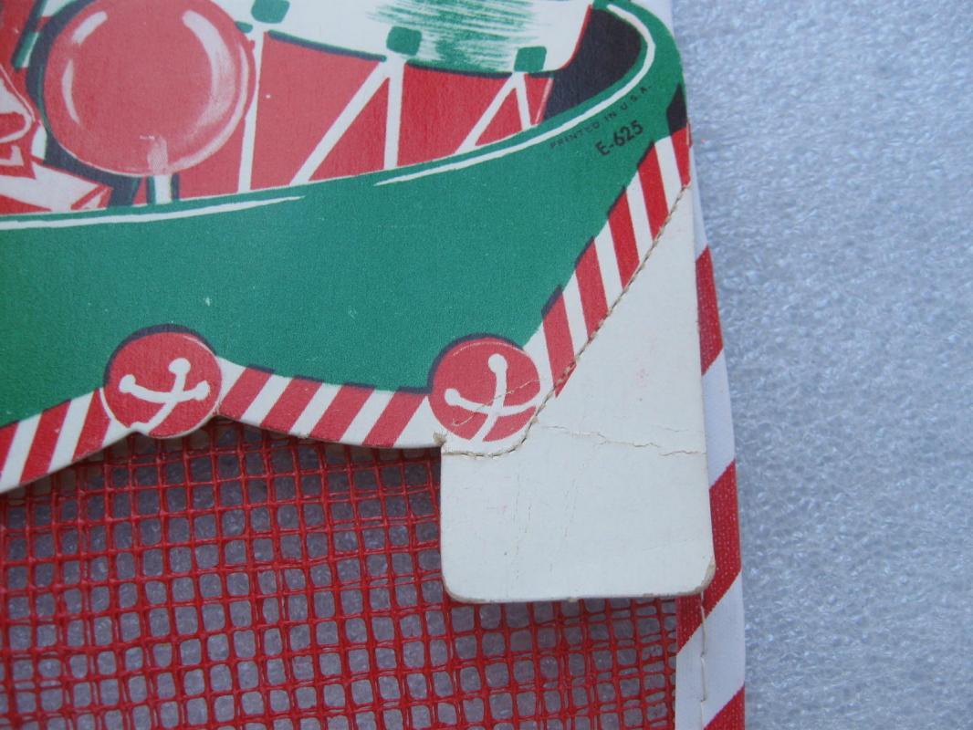 New Vintage Net Christmas Stocking Western Theme - 5 Available