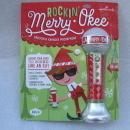 Hallmark 2012 Merry Okee Christmas Karaoke Elf Sound Microphone w/songbook