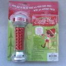Hallmark 2012 Merry Okee Christmas Karaoke Elf Sound Microphone w/songbook