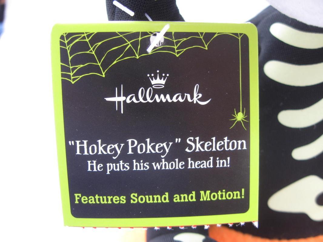 Hallmark 2011 Animated Hokey Pokey Skeleton Magic Sound & Movement