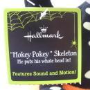 Hallmark 2011 Animated Hokey Pokey Skeleton Magic Sound & Movement