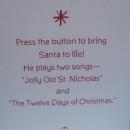 Hallmark 2008 Santa Happy Tappers Magic Music & Movement Tabletop Display Christmas