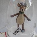 Hallmark Happy Tapper Reindeer Tabletop Display Magic Movement & Music