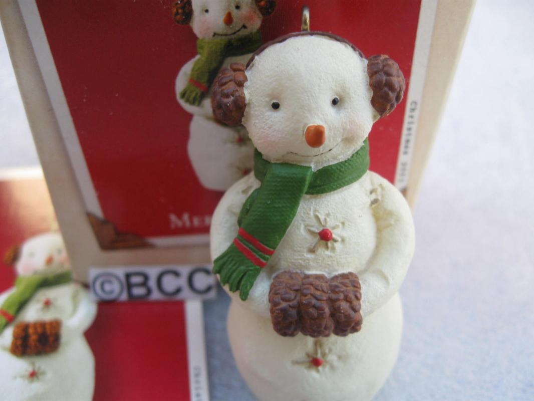 Hallmark 2003 Merriweather The Snowmen Of Mitford Christmas Ornament